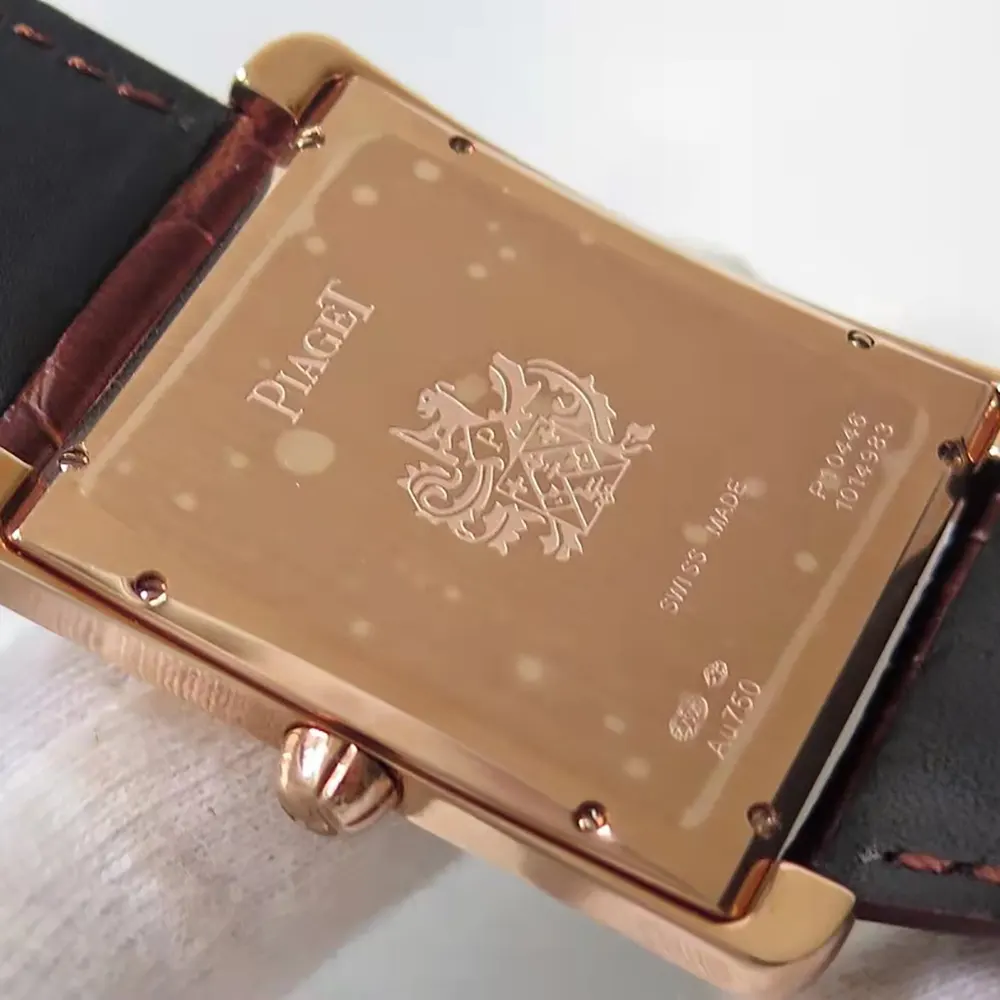 Piaget Women Black Tie 36mm Rose Gold G0A32121 (7)