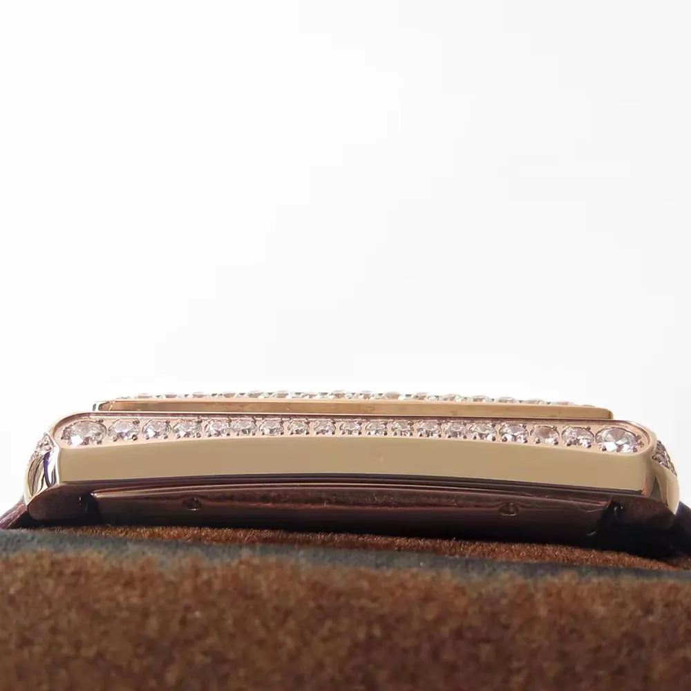 Piaget Women Black Tie 36mm Rose Gold with Diamonds G0A32059 (8)