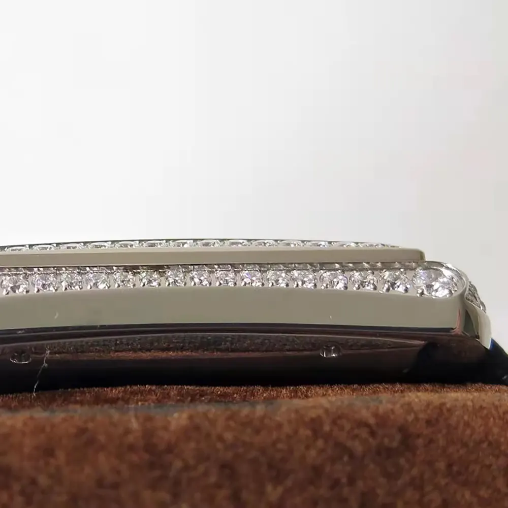 Piaget Women Black Tie 36mm White Gold with Diamonds GOA32058 (8)