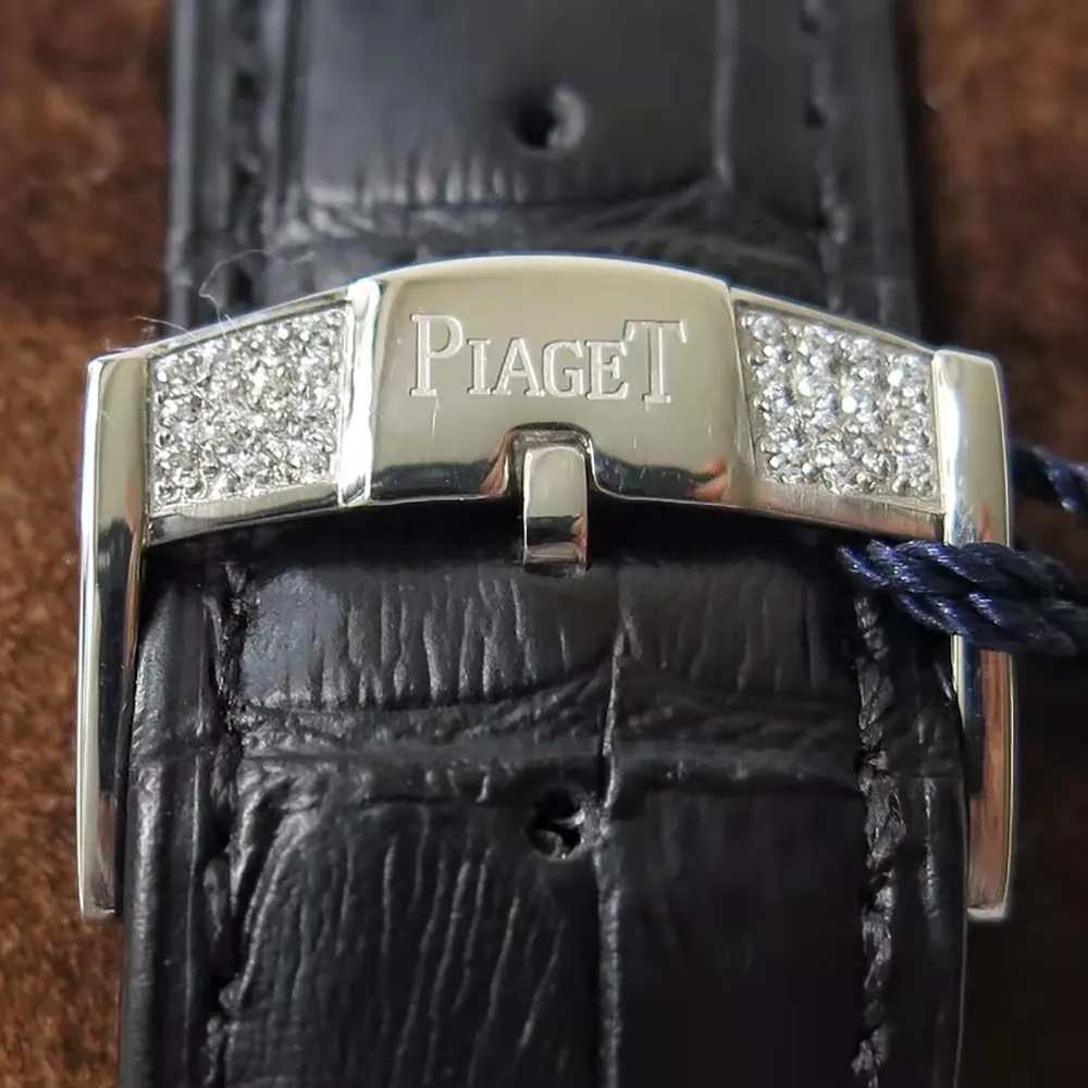 Piaget Women Black Tie 36mm White Gold with Diamonds GOA32058 (9)
