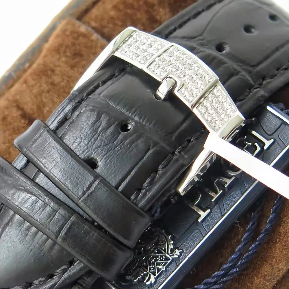 Piaget Women Black Tie Emperador 36mm White Gold with Diamonds GOA33075 (8)