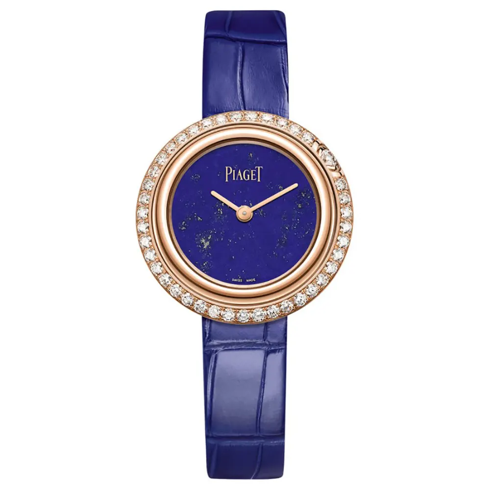 Piaget Women Possession 29mm Blue Rose Gold and Diamond