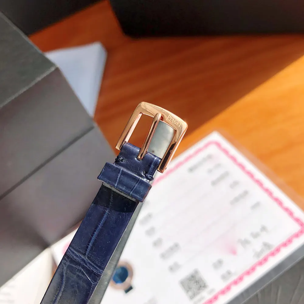 Piaget Women Possession 29mm Blue Rose Gold and Diamond (10)