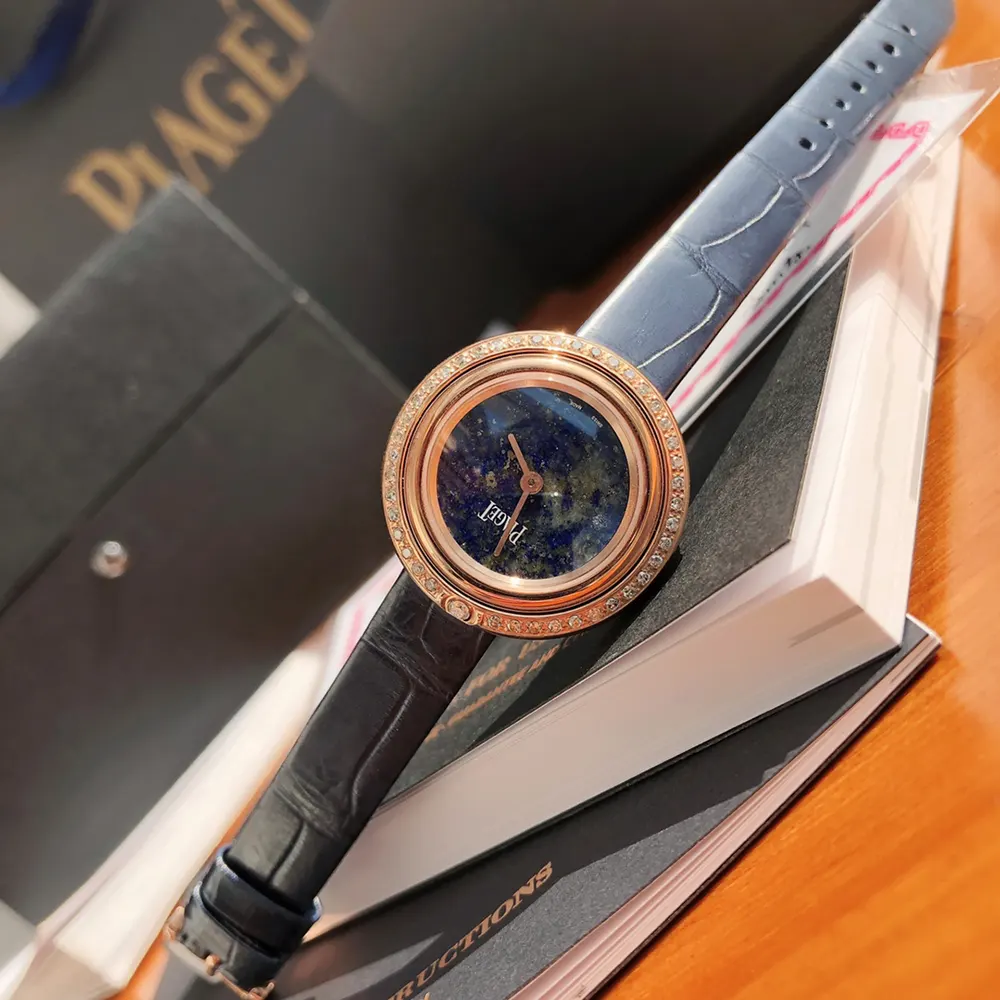 Piaget Women Possession 29mm Blue Rose Gold and Diamond (6)