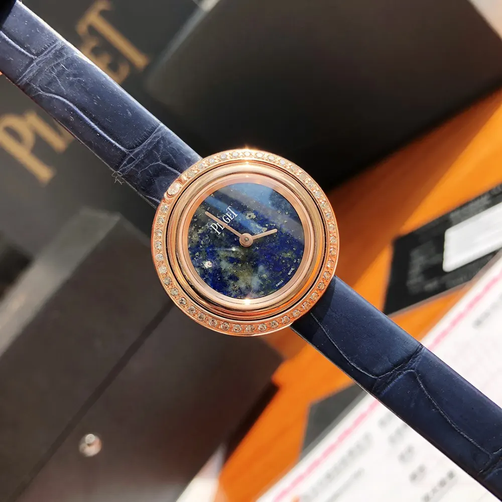 Piaget Women Possession 29mm Blue Rose Gold and Diamond (7)