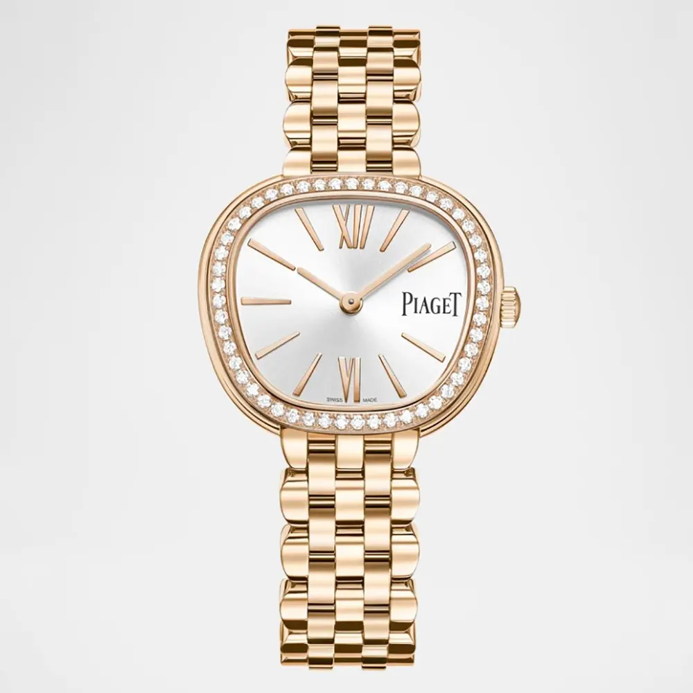Piaget Women Sixtie 29mm in Rose Gold and Diamonds