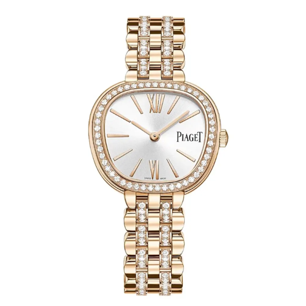 Piaget Women Sixtie 29mm in Rose Gold and Diamonds G0A50303 (1)