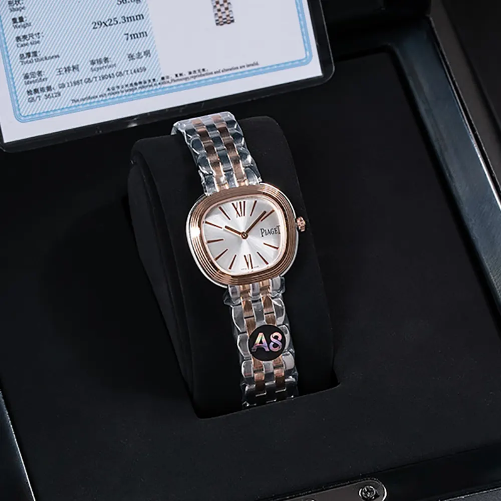 Piaget Women Sixtie 29mm in Rose Gold and Steel (2)