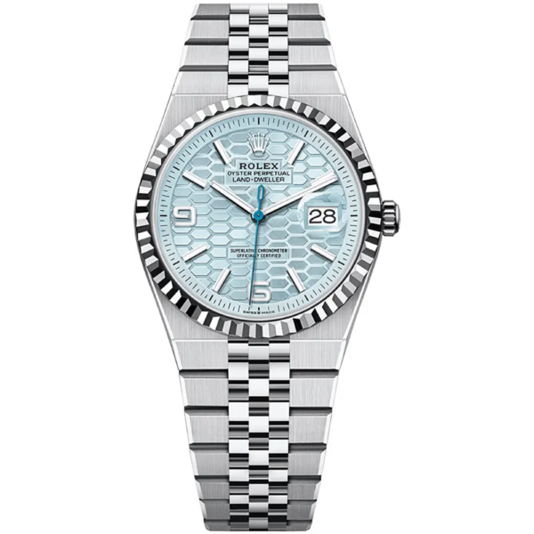 Rolex Men Land-Dweller 40mm Watch in Blue (1)