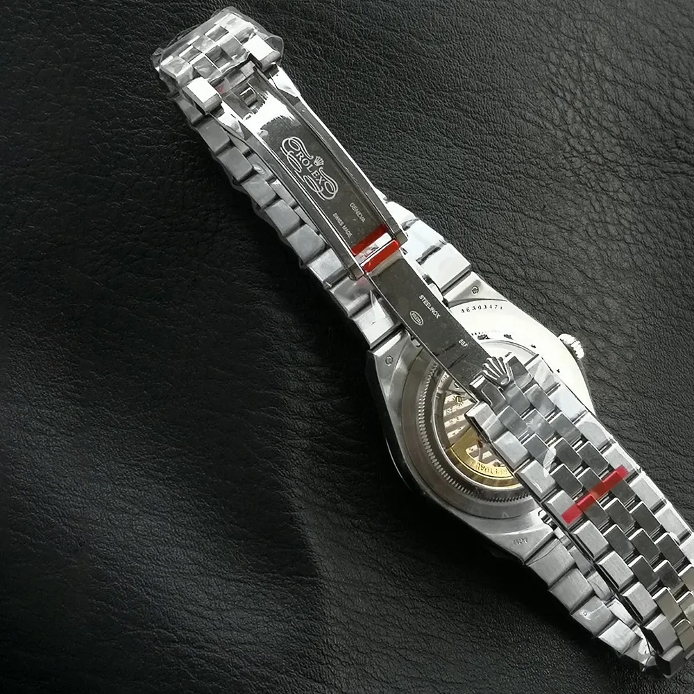 Rolex Men Land-Dweller 40mm in White and White Gold (9)