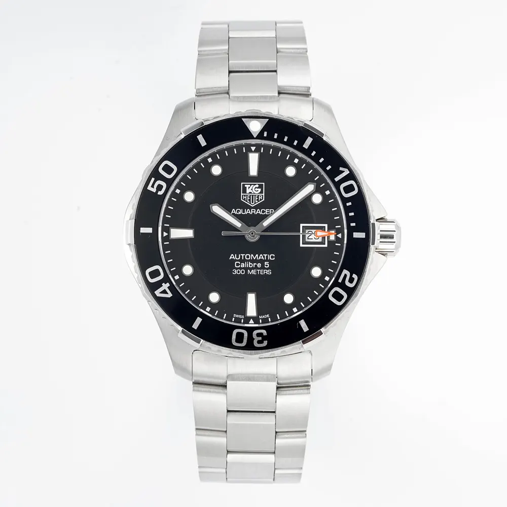 TAG Heuer Men Aquaracer Caliber 5 41mm in Black (2)