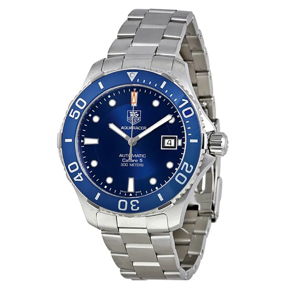 TAG Heuer Men Aquaracer Caliber 5 41mm in Blue