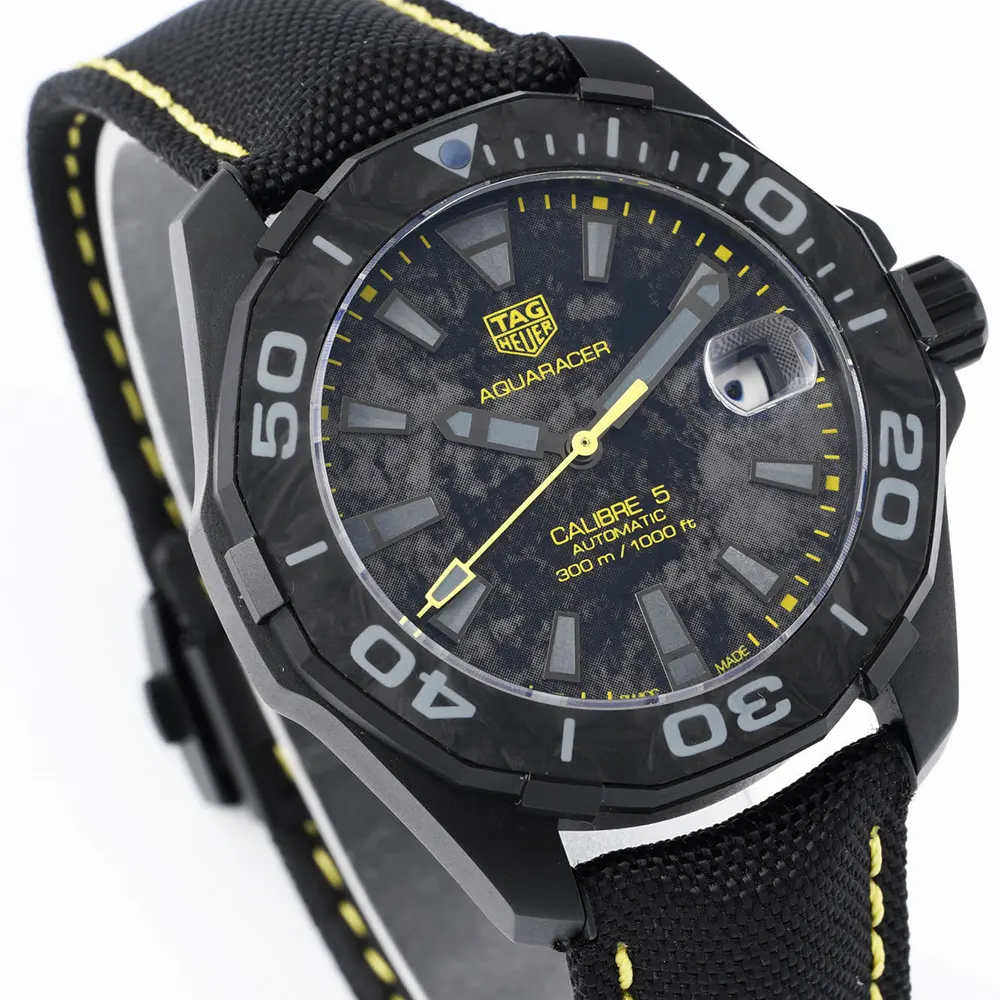 TAG Heuer Men Aquaracer Calibre 5 41mm in Balck (3)