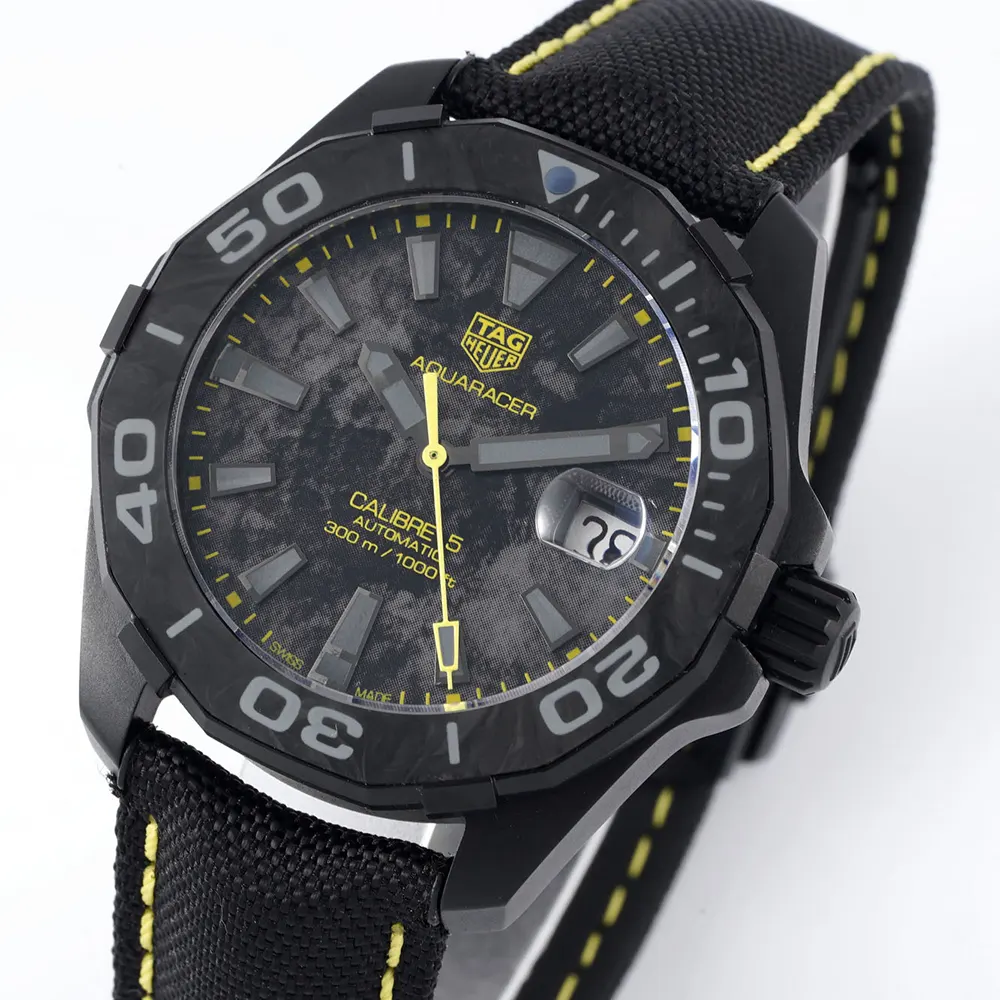 TAG Heuer Men Aquaracer Calibre 5 41mm in Balck (4)