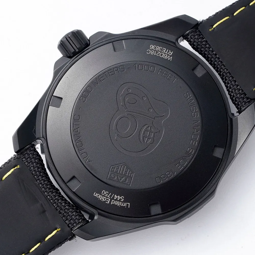 TAG Heuer Men Aquaracer Calibre 5 41mm in Balck (5)