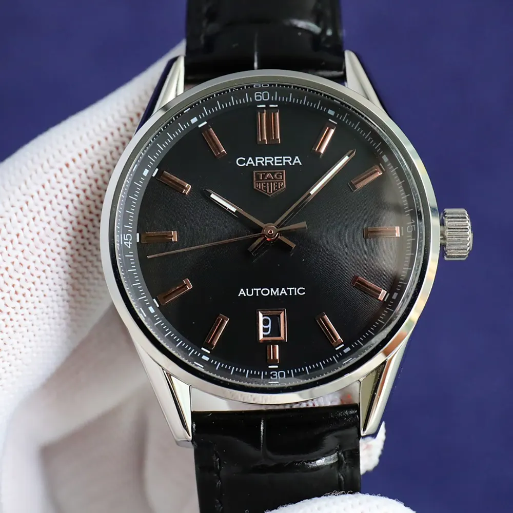 TAG Heuer Men Carrera Automatic 39mm in Black (3)