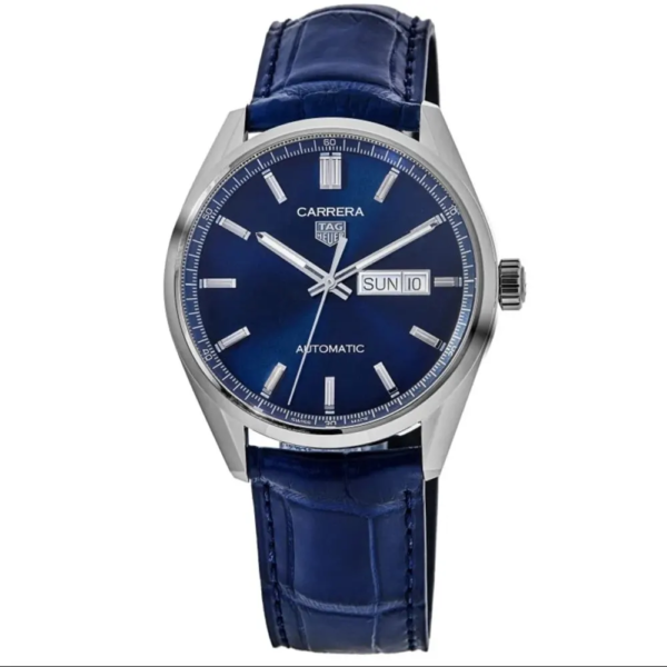 TAG Heuer Men Carrera Calibre 5 39mm in Blue (1)
