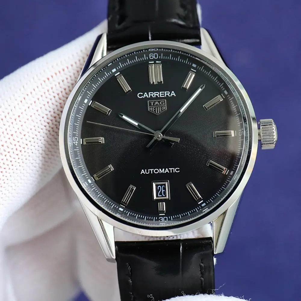 TAG Heuer Men Carrera Date Automatic 39mm in Black (3)