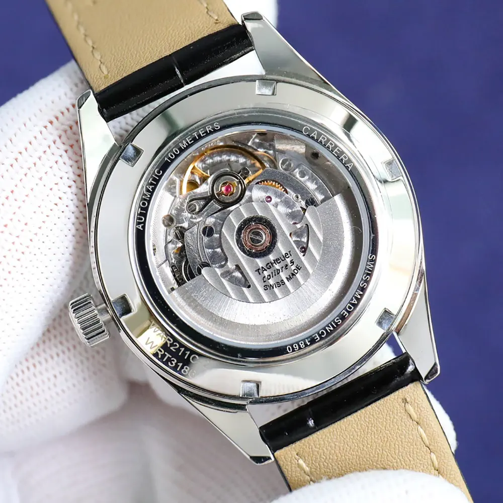 TAG Heuer Men Carrera Date Automatic 39mm in Black (6)