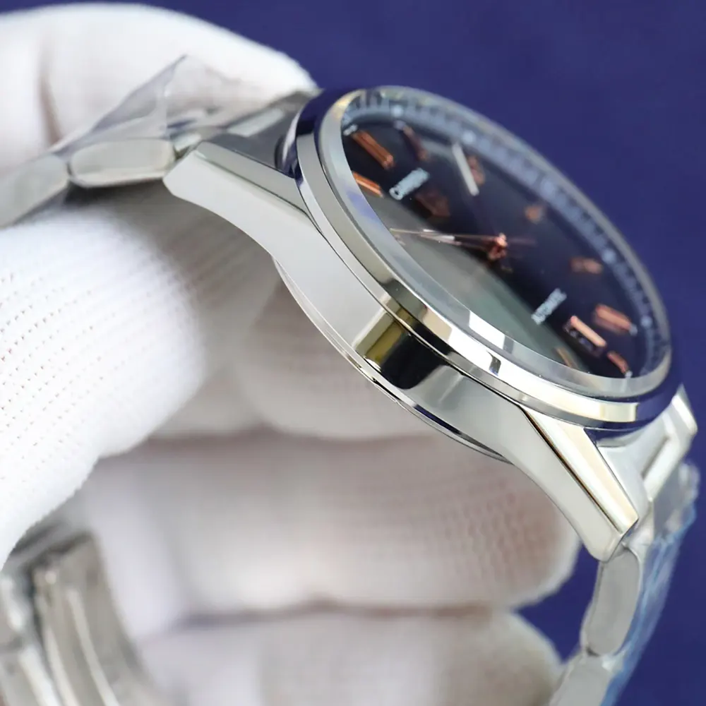 TAG Heuer Men Carrera Date Automatic 39mm in Black and Steel (6)