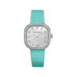 Tiffany Women Eternity 28 mm Cushion-shaped Watch in White Gold with Diamonds