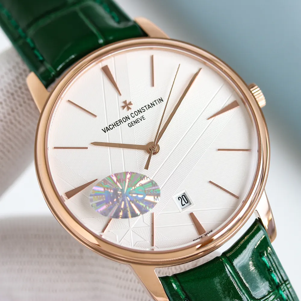 Vacheron Constantin Men Patrimony Self-winding 40 mm Pink Gold (6)