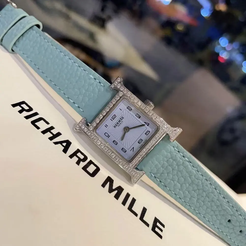 Hermes Women Heure H watch Small model 25 mm-Silver (1)