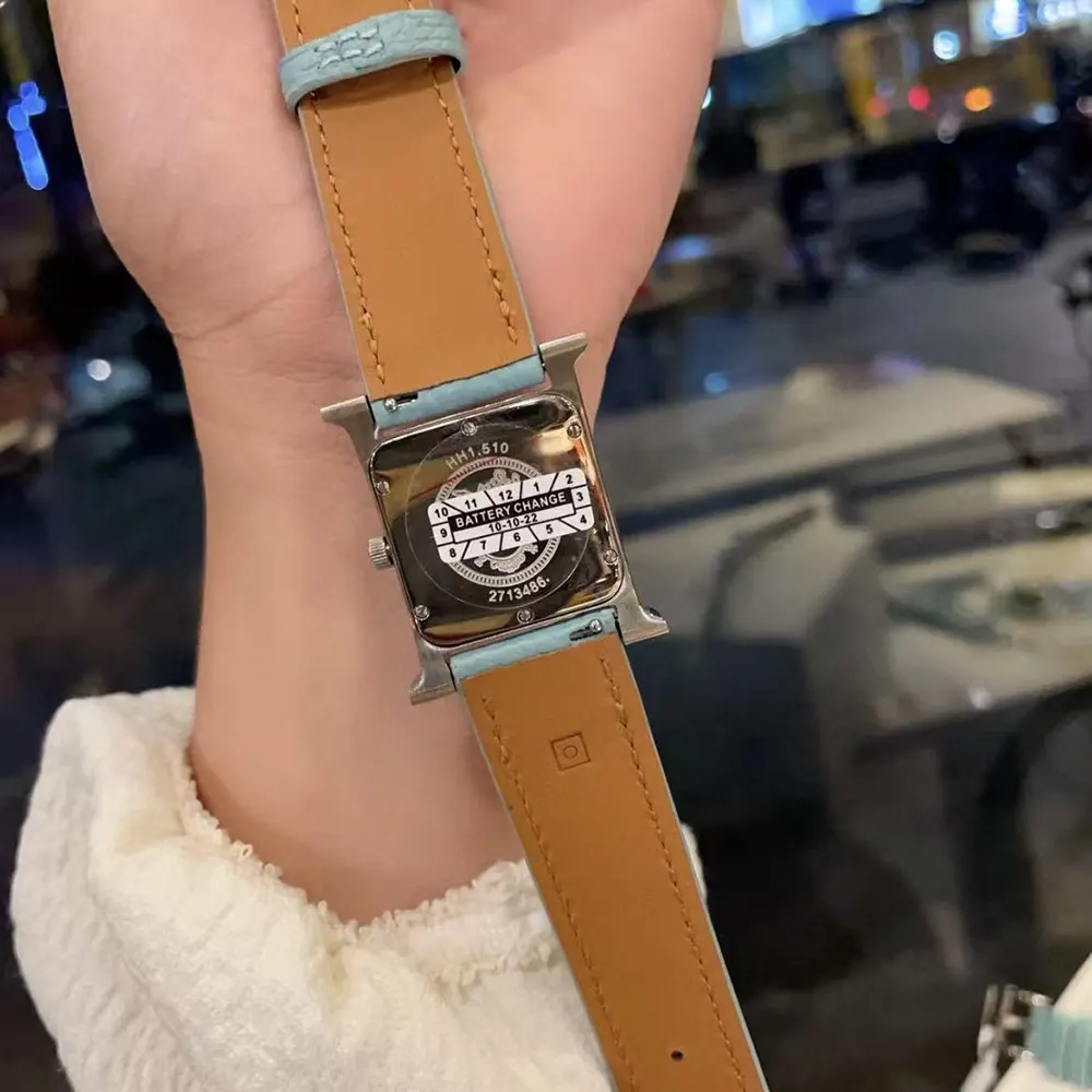 Hermes Women Heure H watch Small model 25 mm-Silver (12)