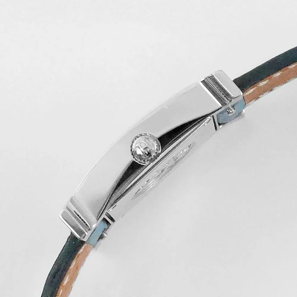 Hermes Women Hermes Women Heure H Watch Small Model 25 mm-Blue (3)
