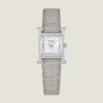 Hermes Women Heure H Watch Mini Model 21 mm-Silver W057239WW00