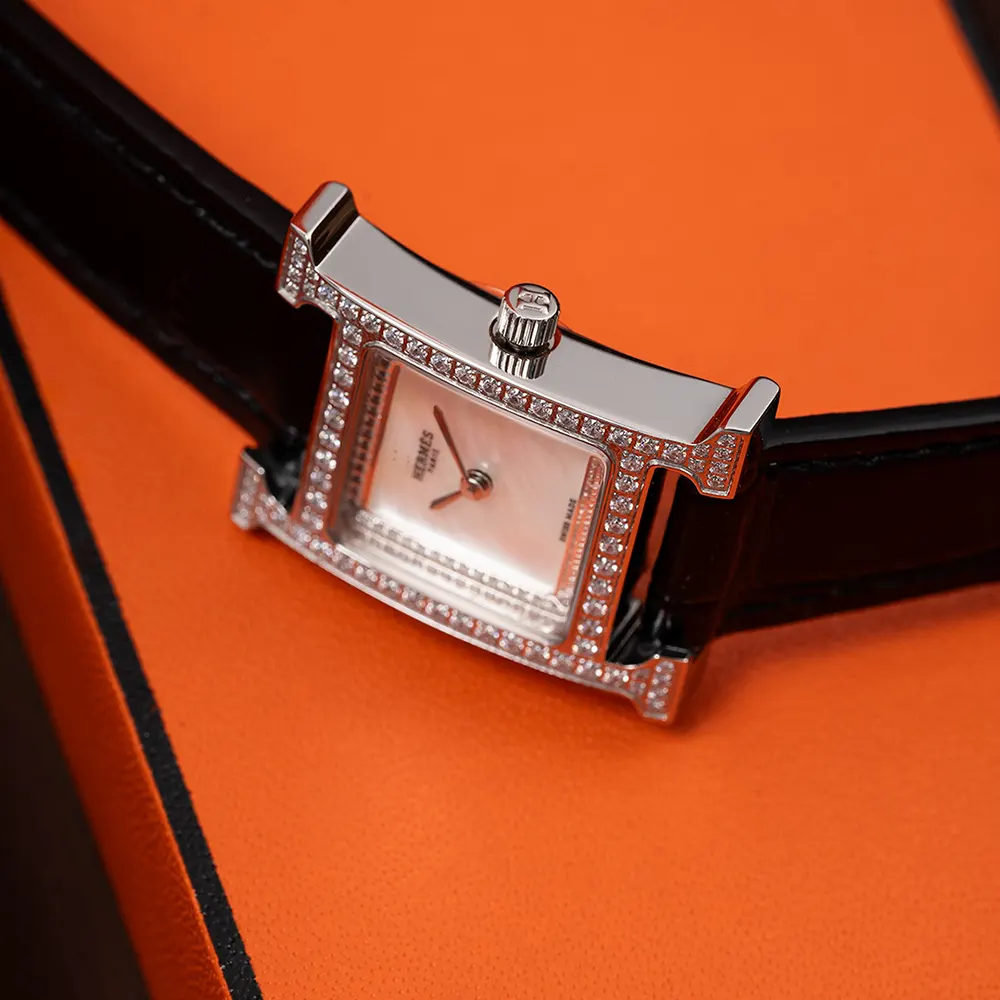 Hermes Women Heure H Watch Mini Model 21 mm-Silver W057239WW00 (5)