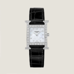 Hermes Women Heure H Watch Small Model 25 mm-Silver W403064WW00