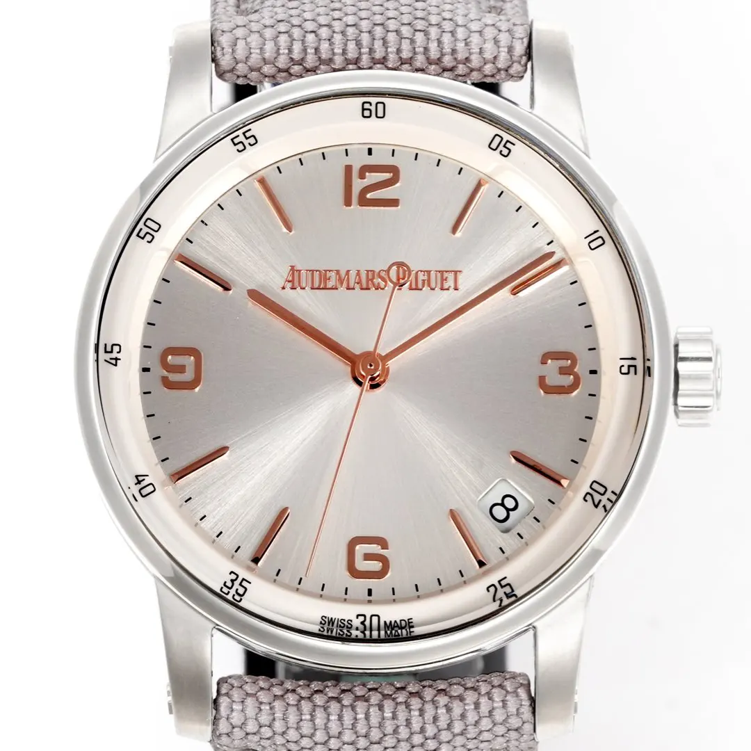 Audemars Piguet Men Code 11.59 41 mm 18K White Gold in Grey (2)