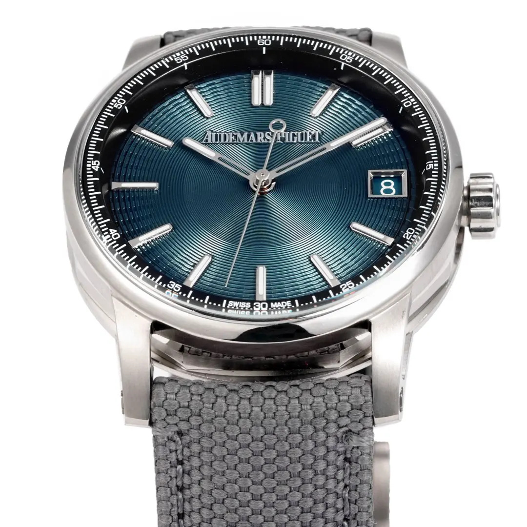 Audemars Piguet Men Code 11.59 41 mm Stainless Steel in Blue (3)