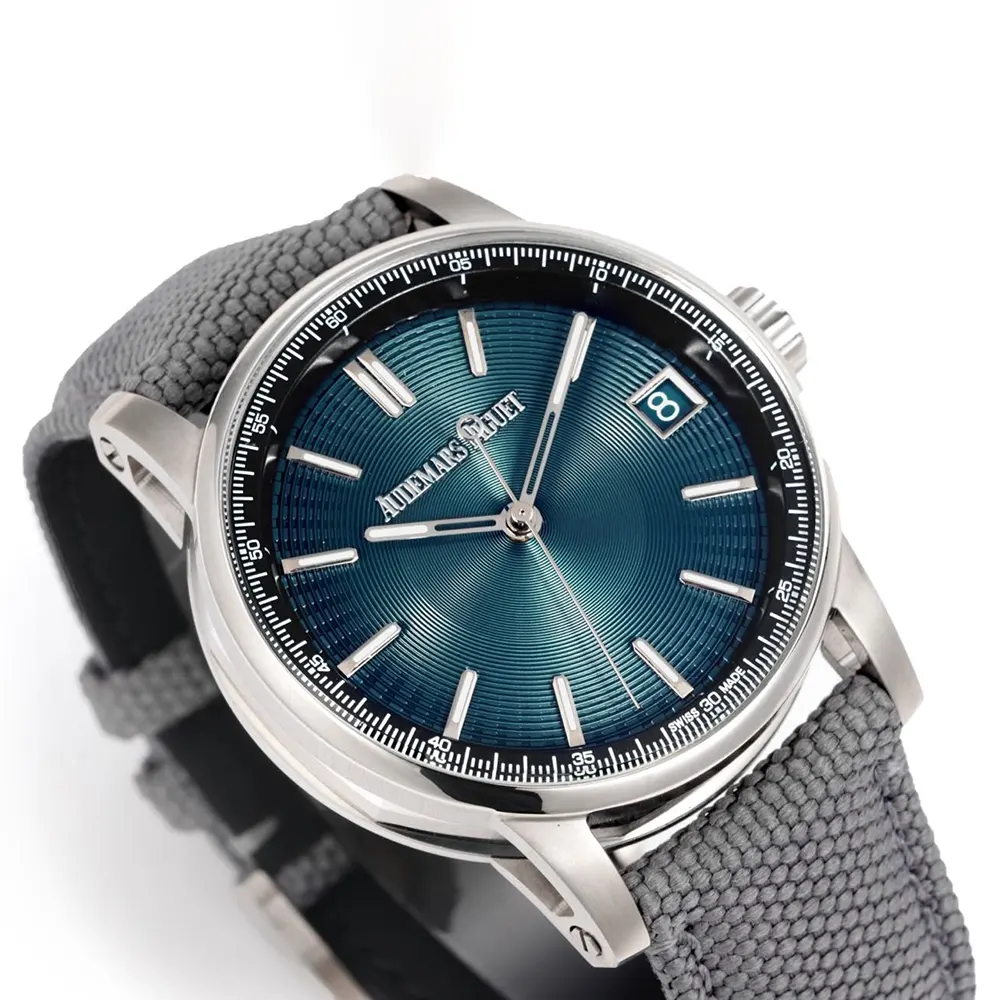 Audemars Piguet Men Code 11.59 41 mm Stainless Steel in Blue (5)