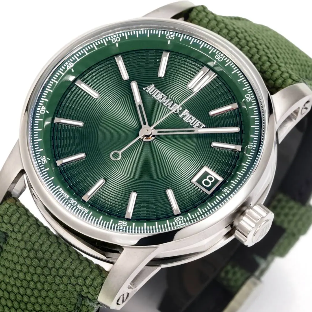 Audemars Piguet Men Code 11.59 Self-winding 41 mm in Green (4)