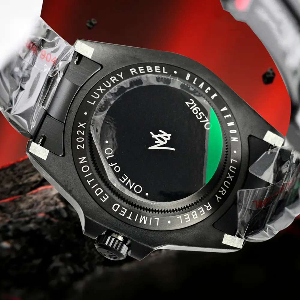 Rolex Men Explorer II 42 mm Black Oyster in White (9)