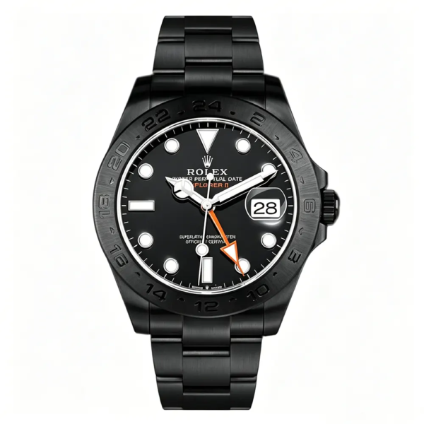 Rolex Men Explorer II 42 mm Self-winding in Black (1)