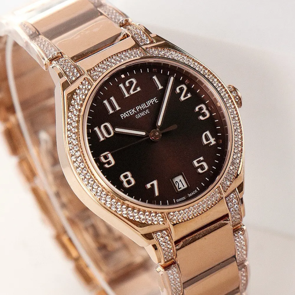 Patek Philippe Women Twenty-4 36mm in Brown Sunburst and Rose Gold (3)