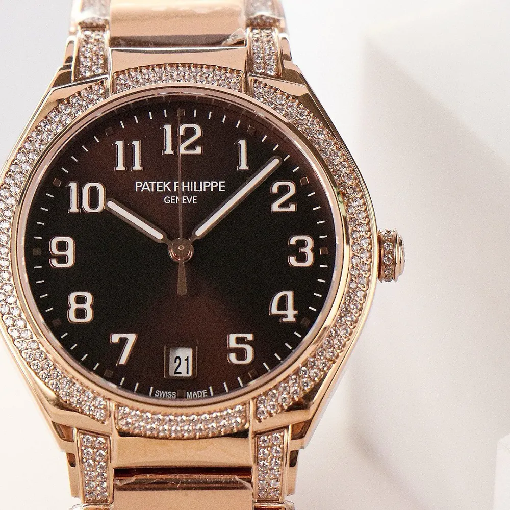 Patek Philippe Women Twenty-4 36mm in Brown Sunburst and Rose Gold (4)