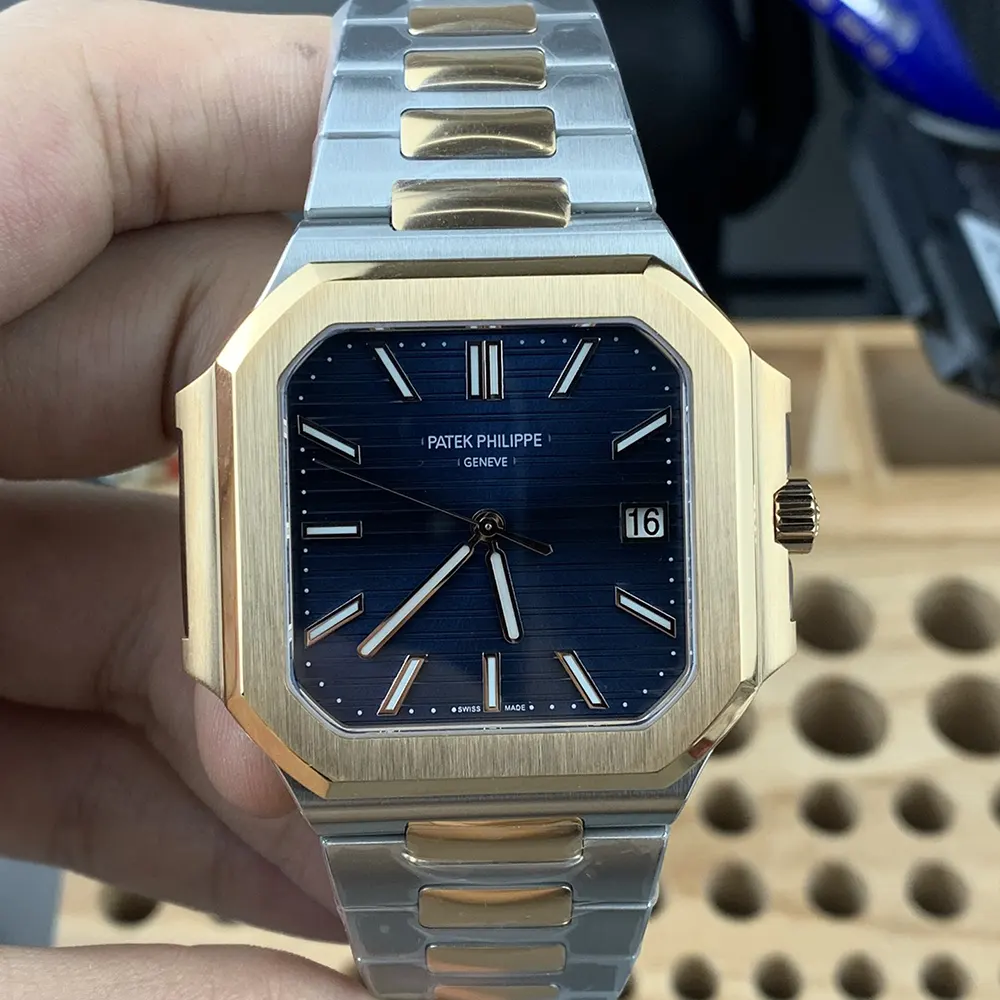 Patek Philippe Men Cubitus 45mm in Sunburst Blue 58211AR-001 (2)