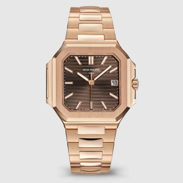 Patek Philippe Men Cubitus 45mm in Sunburst Brown 71281R-001 (1)