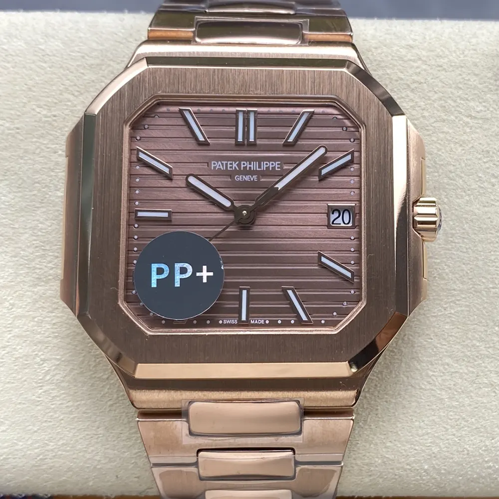 Patek Philippe Men Cubitus 45mm in Sunburst Brown 71281R-001 (2)
