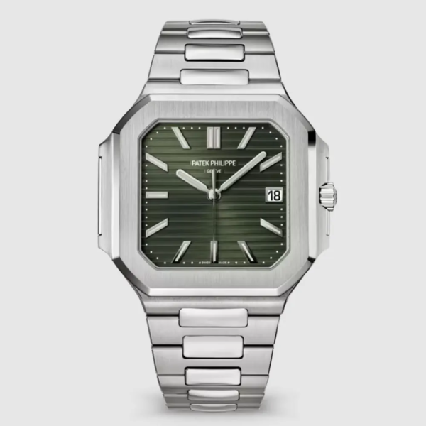 Patek Philippe Men Cubitus 45mm in Sunburst Olive Green 58211A-001 (1)