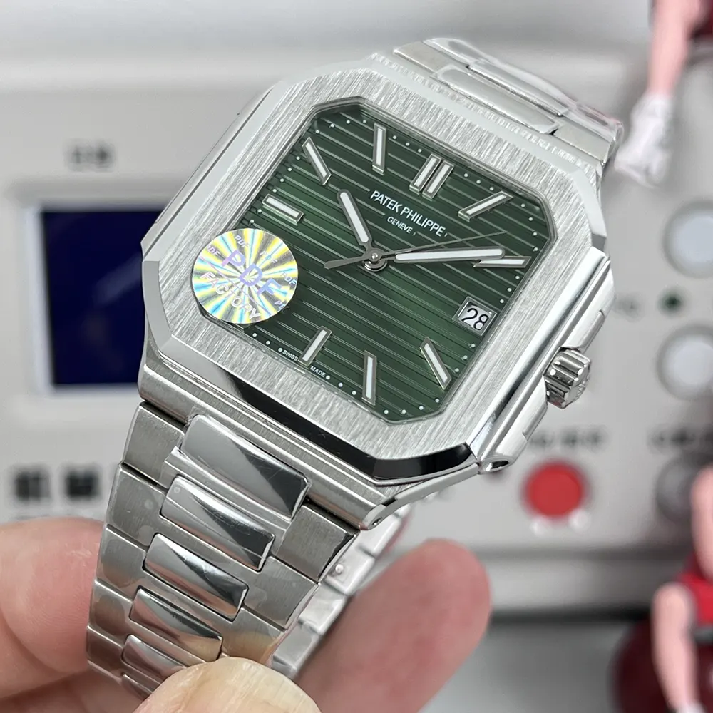 Patek Philippe Men Cubitus 45mm in Sunburst Olive Green 58211A-001 (4)