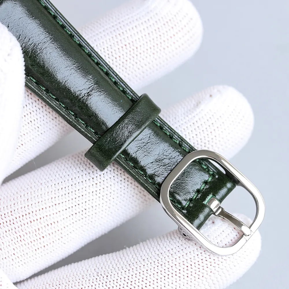 Patek Philippe Men Golden Ellipse in Sunburst Olive Green 5738G-001 (8)