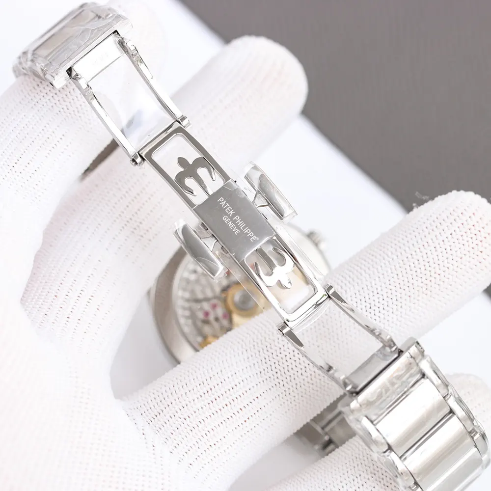 Patek Philippe Women Twenty-4 36mm in Green Sunburst and Stainless Steel (7)