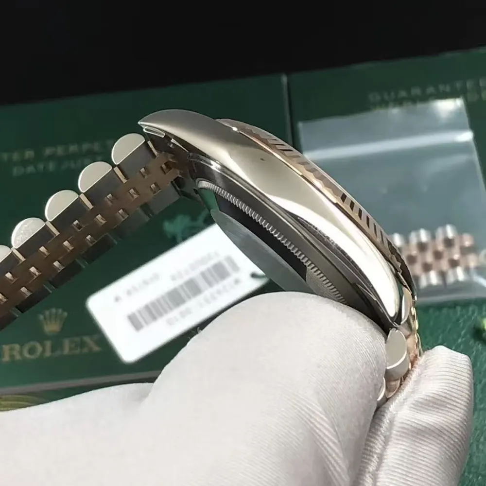 Rolex Men Datejust 41mm Oystersteel and Everose Gold (6)