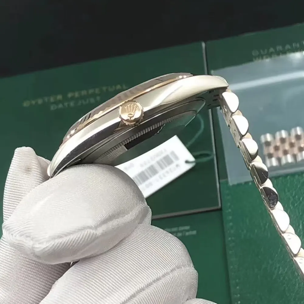 Rolex Men Datejust 41mm Oystersteel and Everose Gold (7)