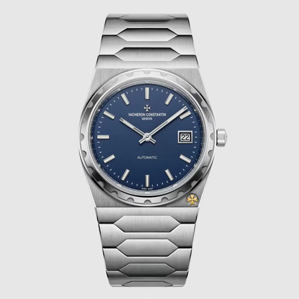 Vacheron Constantin Men Historiques 222 37 mm in Steel and Blue 4200H/222A-B934